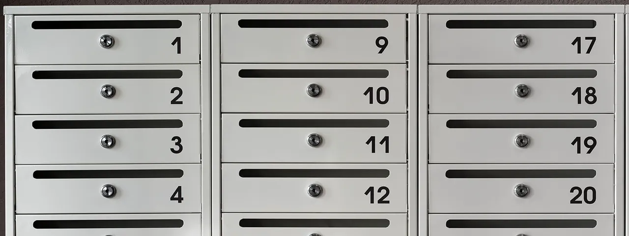 Secure Post Office boxes
