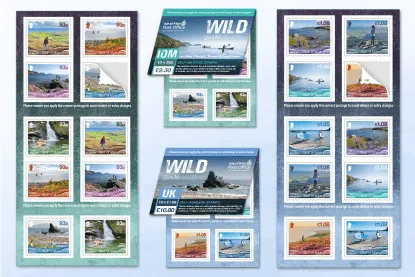 Range of stamp booklets 