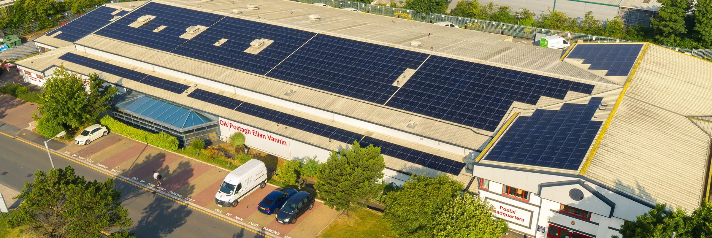 Postal Headquarters with Solar Array